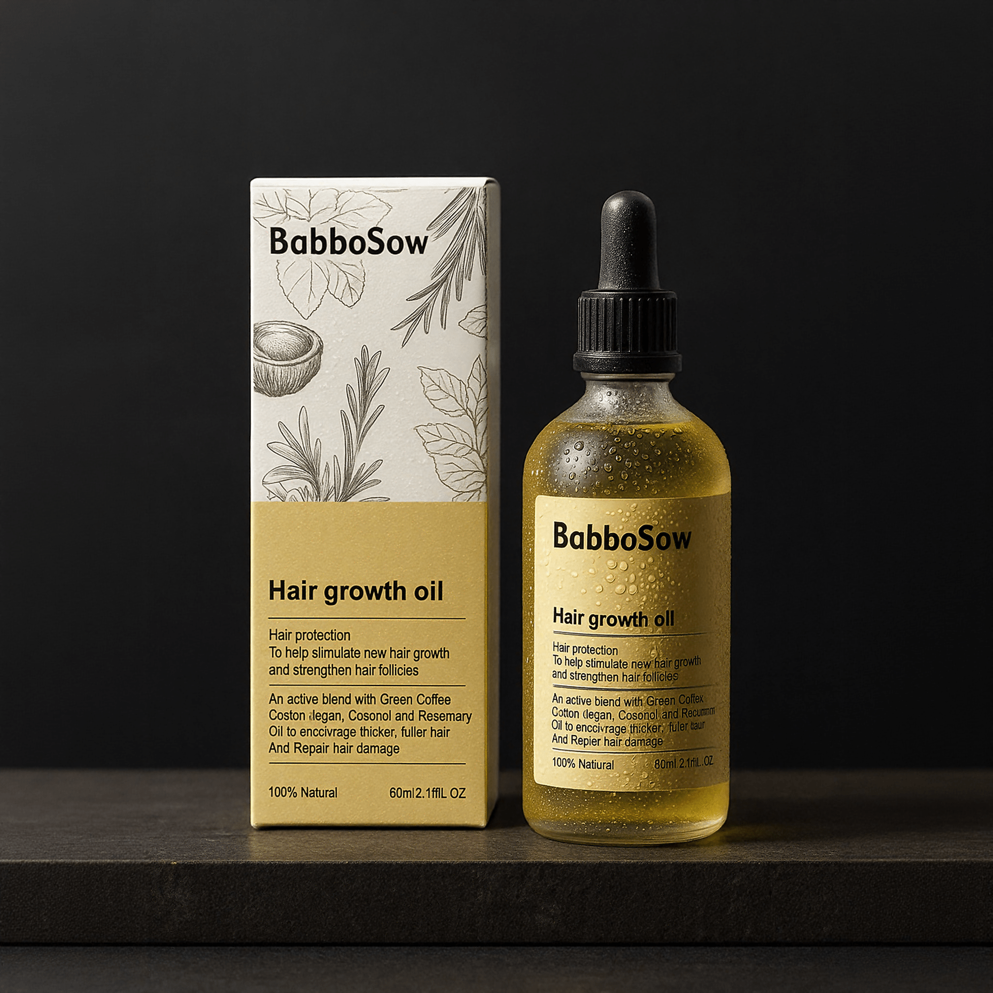 Teluni™ BabboSow Haaröl FÜR MÄNNER - Teluni