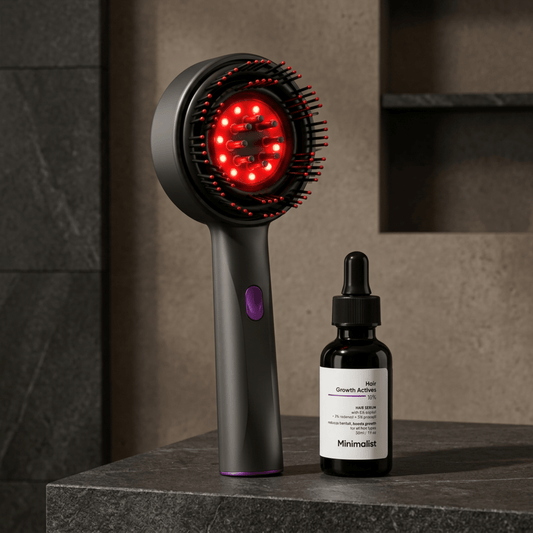 Teluni™ ScalpComb & Minimalist Serum FÜR MÄNNER - Teluni