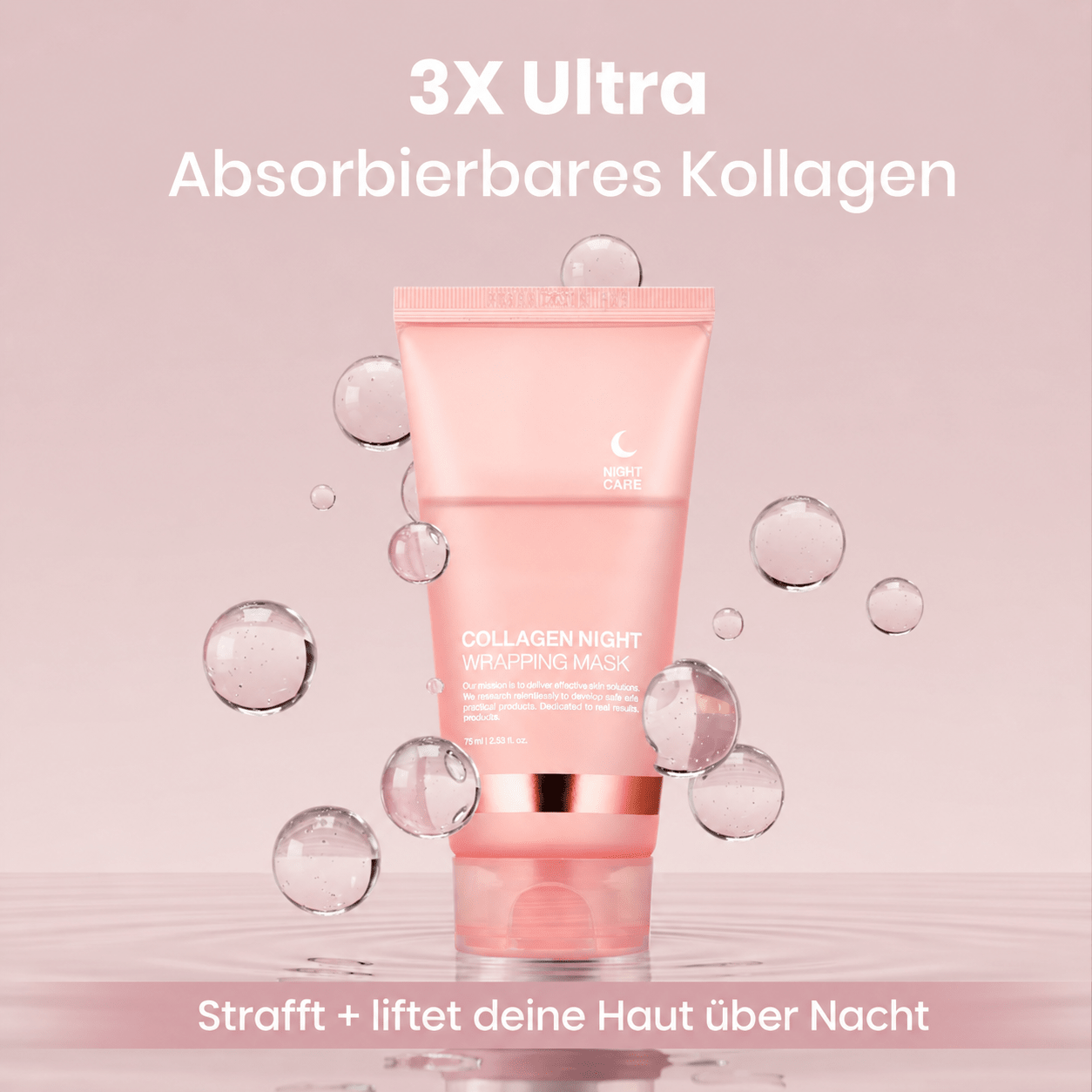 KOLLAGEN NIGHT WRAPPING MASKE - Teluni