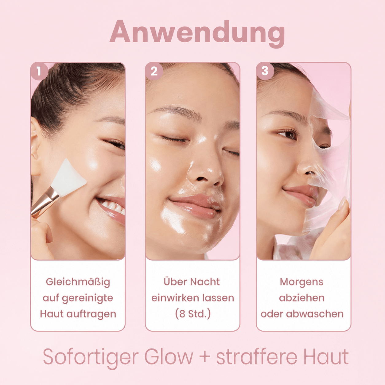 KOLLAGEN NIGHT WRAPPING MASKE - Teluni