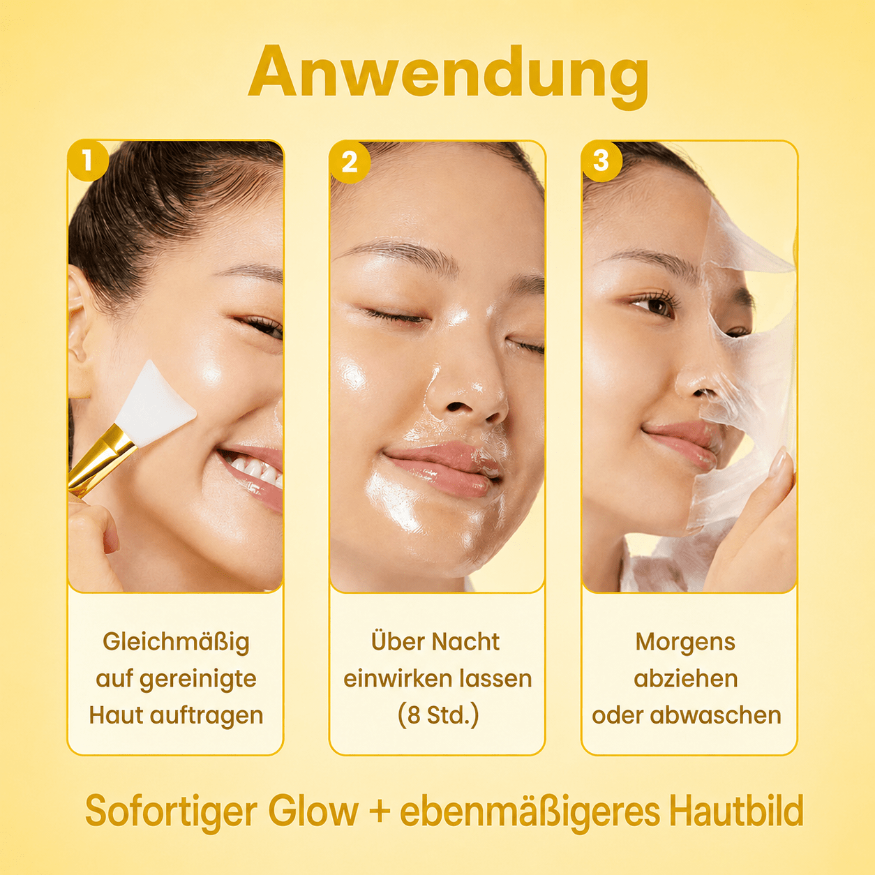 KOJIC ACID KURKUMA NIGHT WRAPPING MASKE - Teluni